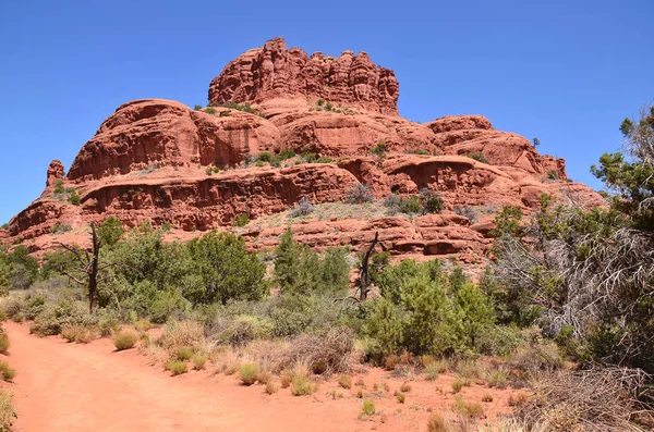 Sedona Parkı Abd Nin Arizona Eyaletinin Kuzey Verde Vadisi Bölgesinde — Stok fotoğraf