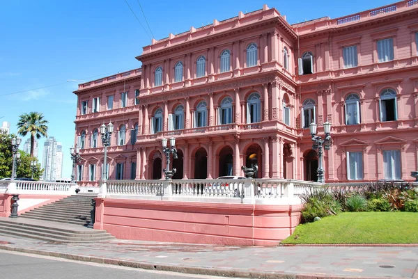 Casa Rosada Rózsaszín Ház Buenos Aires Argentína Casa Rosada Hivatalos — Stock Fotó