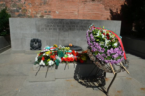 Oorlogsmonument Sofia Bulgarije — Stockfoto