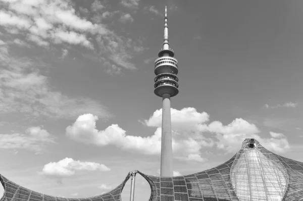 München Duitsland Juni Toren Van Het Stadion Van Het Olympiapark — Stockfoto