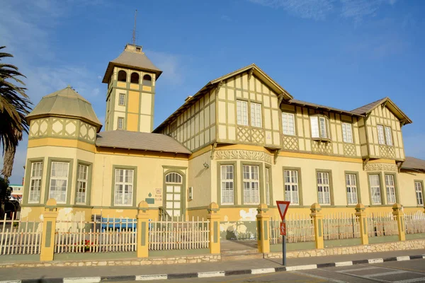 Swakopmund Namibya Ekim 2014 Ekim 2014 Tarihinde Alman Stil Evi — Stok fotoğraf