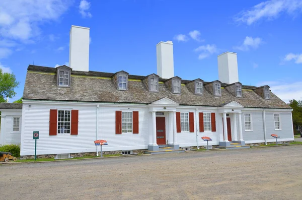 Fort Anne Typical Star Fort Built Protect Harbour Annapolis Royal — Stock Photo, Image