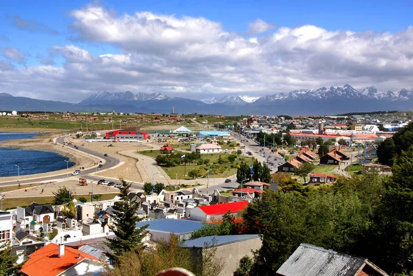 Ushuaia Argentina Nov Ushuaia Είναι Κοινώς Θεωρείται Νοτιότερη Πόλη Στον — Φωτογραφία Αρχείου