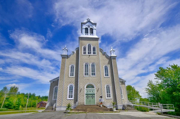 Saint Charles Borrome Church Beaulac Garthby Quebec Canada — 스톡 사진