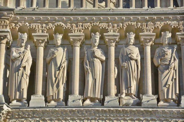 París Francia Octubre Detalles Catedral Notre Dame París Francia Octubre —  Fotos de Stock