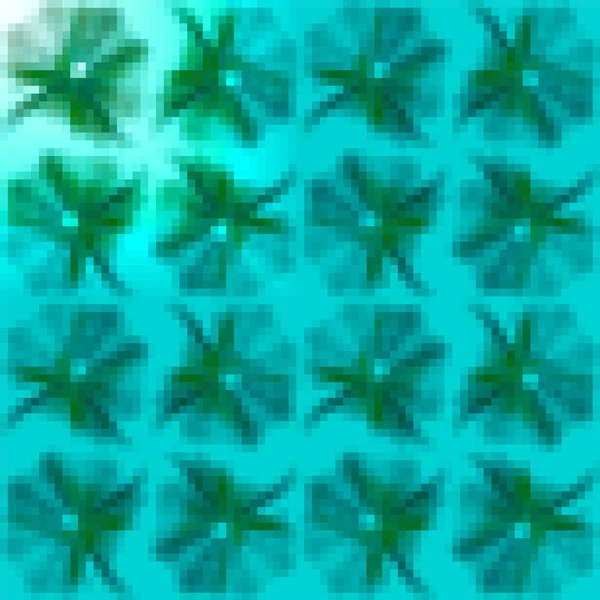 Fundo Geométrico Abstrato Com Mosaico Azul — Fotografia de Stock