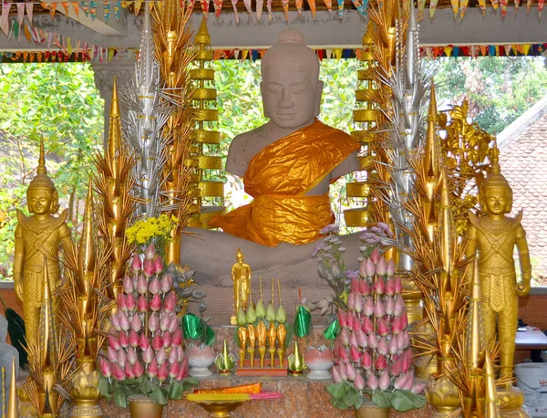 Phnom Kulen Kambodia Március Buddha Szobra Wat Preah Ang Thom — Stock Fotó