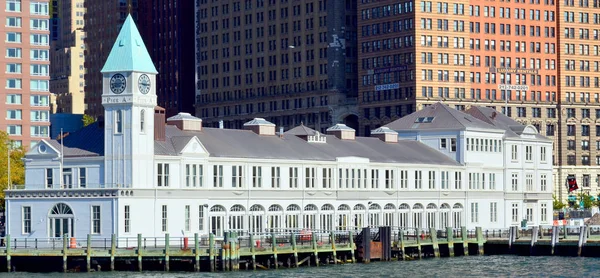 New York Oktober City Pier Ist Ein Pier Hudson River — Stockfoto