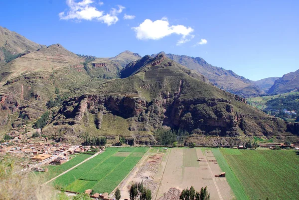 Vista Cidade Inca Cuzco Peru Duckduckgo — Fotografia de Stock