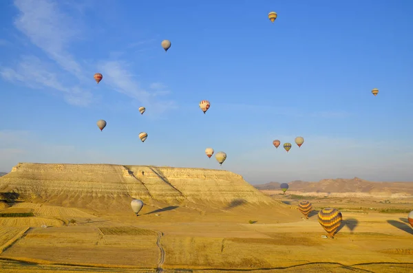 Goreme Turkey October Hot Air Balloon Fly Cappadocia Known World — Stock Photo, Image