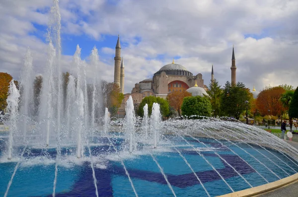 Istanbul Turket October Sultan Ahmed Mosque October 2013 Istanbul Turkey — Stock Photo, Image