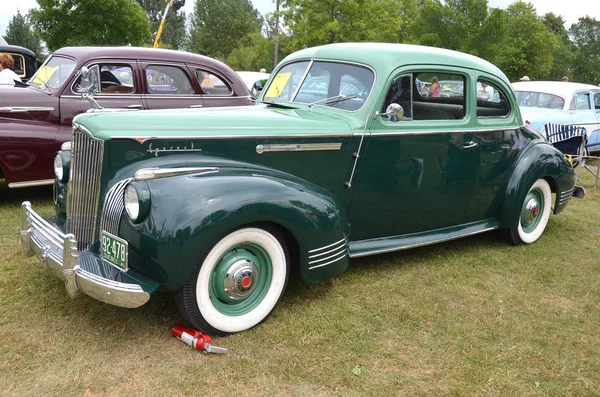 Granby Quebec Canada Června 2013 Staré Auto Retro Autosalonu — Stock fotografie