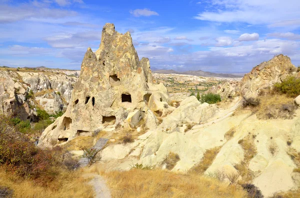 Cappadocia Indyk Słynna Atrakcja Turystyczna — Zdjęcie stockowe