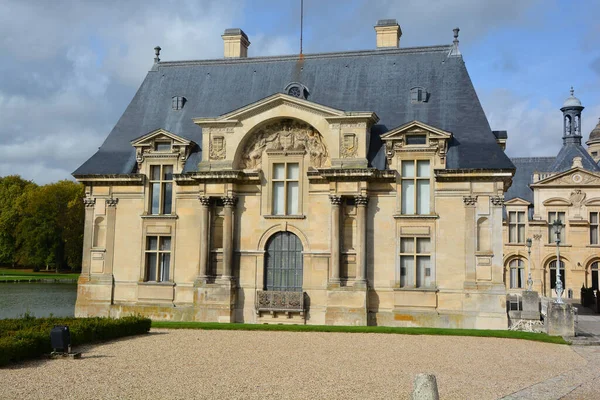 Chantilly France October Chateau Chantilly Historic Castle Located Chantilly France — Stock Photo, Image