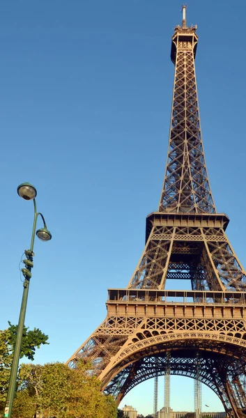 Παρισι Γαλλια Οκτωβριου Πύργος Του Άιφελ Tour Eiffel Στις Οκτωβρίου — Φωτογραφία Αρχείου