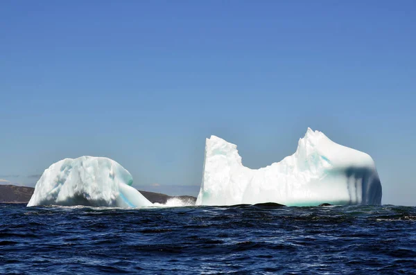 Iceberg Cape Bonavista Terra Nova Canadá — Fotografia de Stock