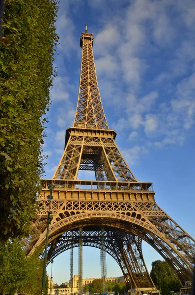 Parijs Frankrijk Oktober Eiffeltoren Tour Eiffel Oktober 2013 Parijs Frankrijk — Stockfoto