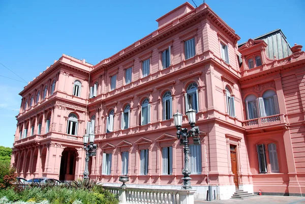 Casa Rosada Rózsaszín Ház Buenos Aires Argentína Casa Rosada Hivatalos — Stock Fotó