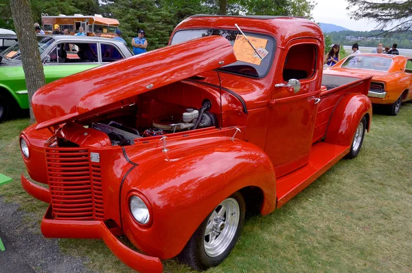 Granby Quebec Καναδα Ιουλιου 2013 Έκθεση Παλαιών Αυτοκινήτων — Φωτογραφία Αρχείου