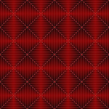 Simetrik kırmızı kareler arkaplan