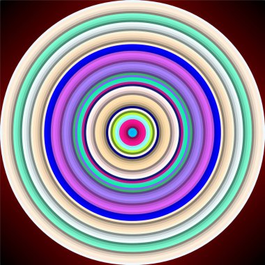 soyut renkli çember arkaplanı