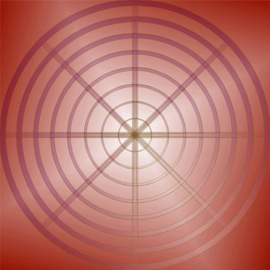 Yuvarlak desenli bir arkaplanın vektör çizimi