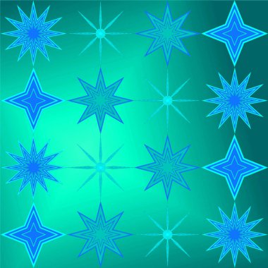 Yıldızlı soyut arkaplan