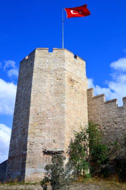 İstanbul, Türkiye 'deki eski tuğla kale