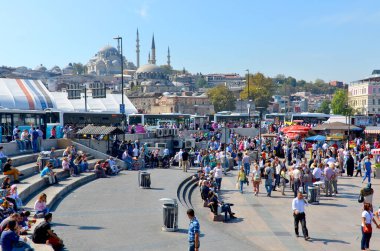 İstanbul 'da kent caddesi, Türkiye.