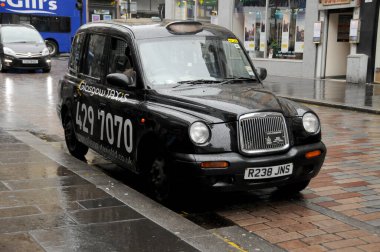 GLASGOW SCOTLAND İngiltere Mayıs 28: Glasgow şehir merkezi İskoçya 'nın en büyük şehri ve Birleşik Krallık' ın üçüncü en kalabalık şehri 28 Mayıs 2012 'de Glasgow UK' de