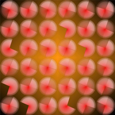 Turuncu şekil arkaplanı