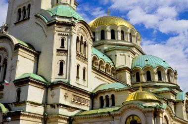 Bulgaristan 'ın Sofya kentindeki Alexander Nevski Katedrali