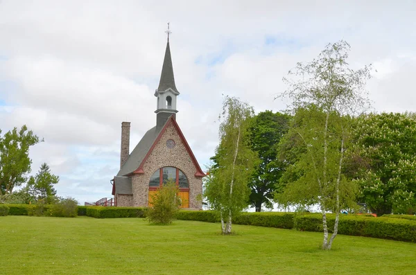 Grand Pre Nova Scotia May Memorial Church Grand Pre Grand — стокове фото