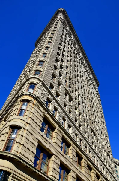 New York City Ottobre Storico Flatiron Building New York Visto — Foto Stock