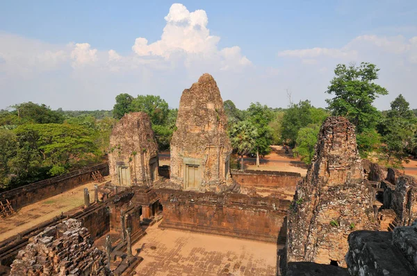 Baphuon Est Temple Angkor Cambodge Est Situé Angkor Thom Nord — Photo