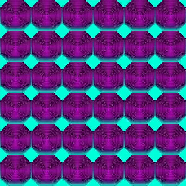 Фиолетовый Бирюзовый Рисунок — стоковое фото