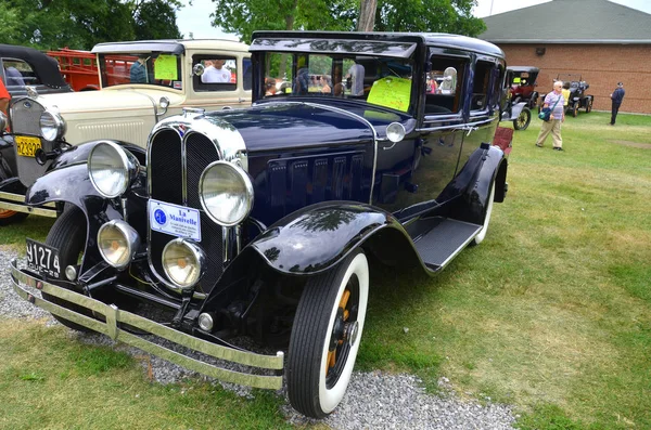 Granby Quebec Canada July 2013 Old Car Retro Auto Exhibition — Stock Photo, Image