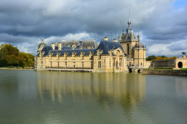 Chantilly France Ottobre Chateau Chantilly Uno Storico Castello Situato Chantilly — Foto Stock