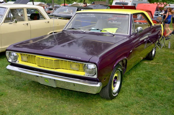 Granby Quebec Kanada Juli 2013 Ausstellung Alter Autos — Stockfoto