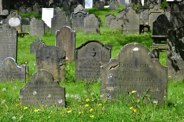 Halifax Canada June Old Burying Ground Também Conhecido Como Paul — Fotografia de Stock