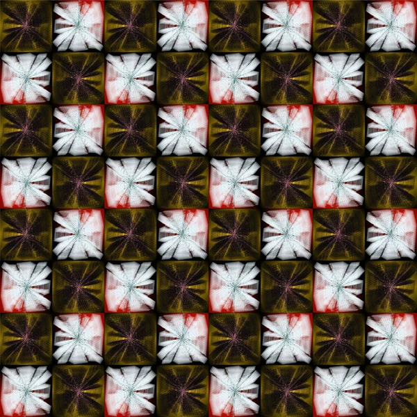 透明度とぼかし包装紙の花のパターン — ストック写真