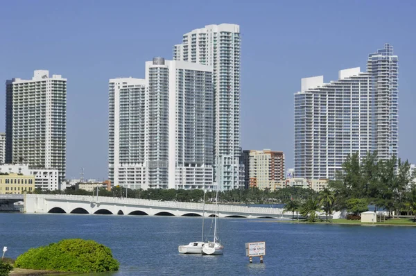 Miami Florida October Downtown Miami Has Grown Become Fastest Growing — 스톡 사진