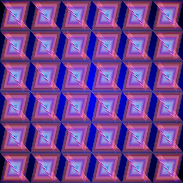 Blaues Und Violettes Muster — Stockfoto