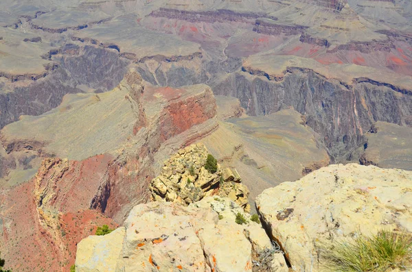 Grand Canyon National Park Adjacent Rim Contained Grand Canyon National — Stock Photo, Image