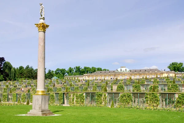 Alemanha Potsdam Maio Sanssouci Nome Antigo Palácio Verão Frederico Grande — Fotografia de Stock