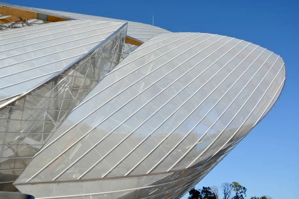 París Francia Octubre Edificio Fundación Louis Vuitton Comenzó 2006 Museo —  Fotos de Stock