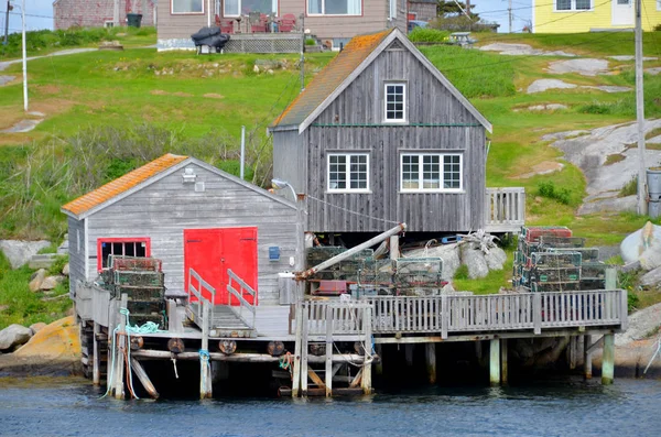 Peggy Cove Nova Scotia June Typical Fisherman House Peggy Cove — Stock Photo, Image