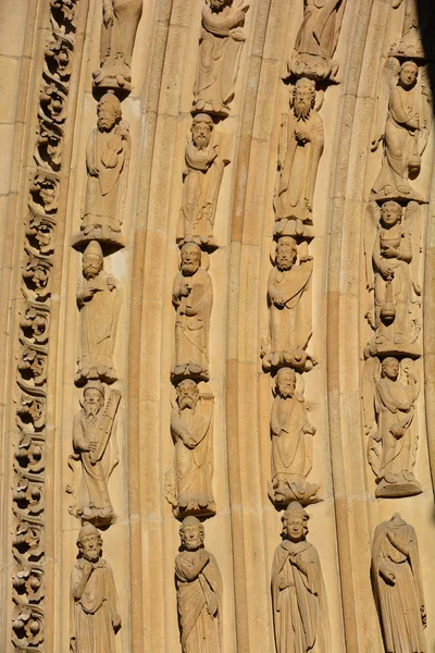 París Francia Octubre Detalles Catedral Notre Dame París Francia Octubre —  Fotos de Stock