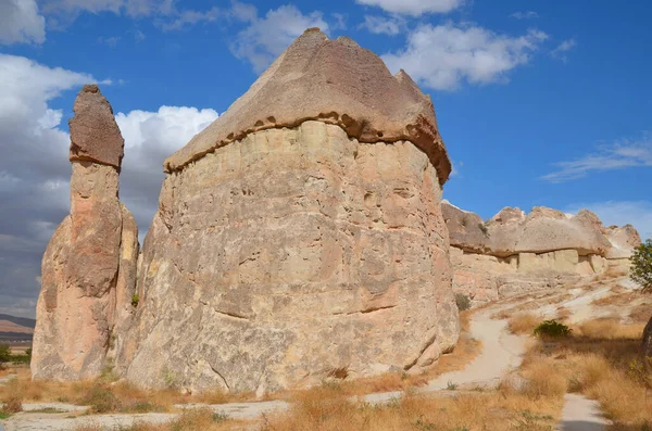 Probablement Caractéristique Connue Cappadoce Turquie Trouvée Son Cœur Même Sont — Photo