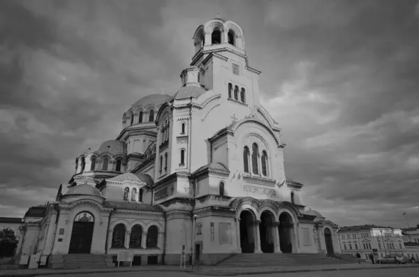 Sofia Bulgaria Septiembre Catedral San Alejandro Nevski Una Catedral Ortodoxa —  Fotos de Stock